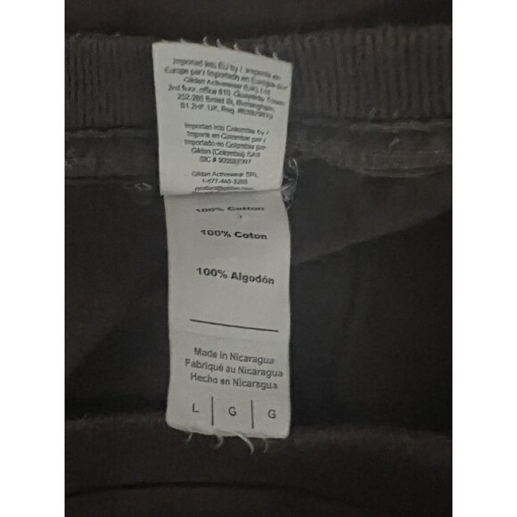 Womens Brown Graphic T-Shirt Large Cotton Stretch Novelty Funny Feed Me Tacos - Picture 7 of 7